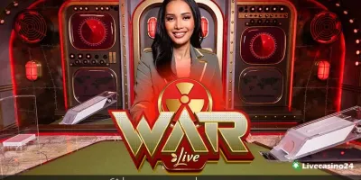 Vista del lobby de War Live y juegos en vivo